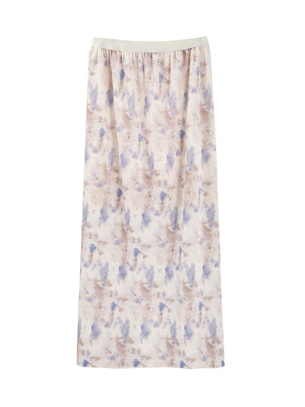 Samt Pale Retro Drape Spring Cutsew & Long-Rocke