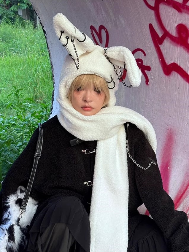 Rebellious Rabbit Scarf Hat