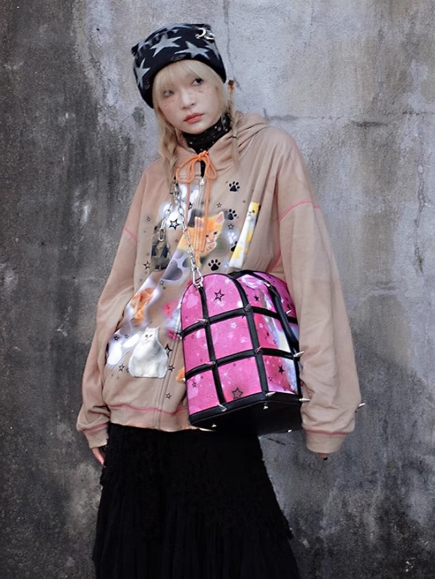 Cat Cage Design Bag
