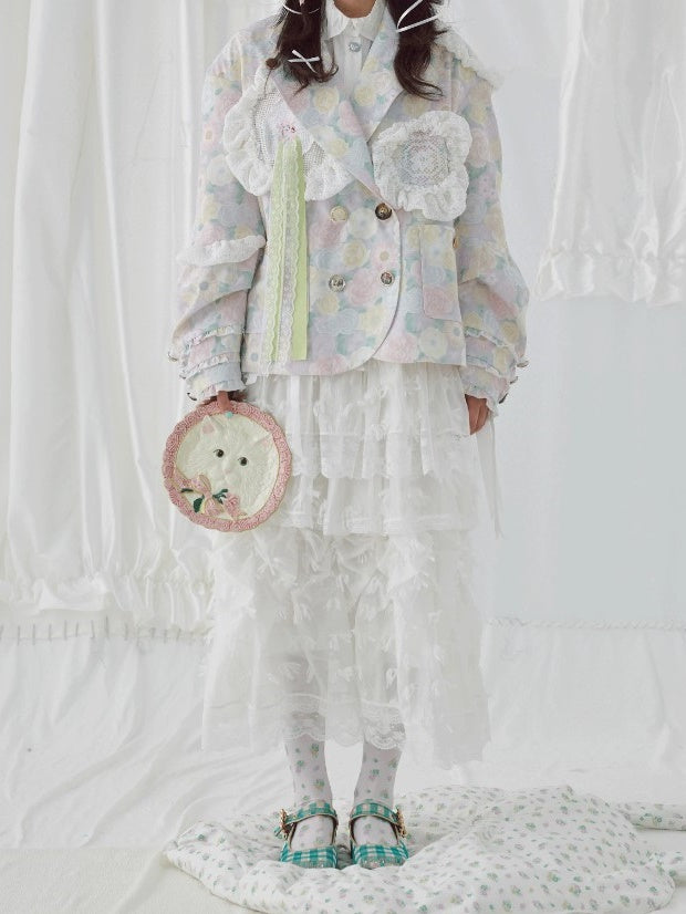 Organza Fluffy Cake 치마