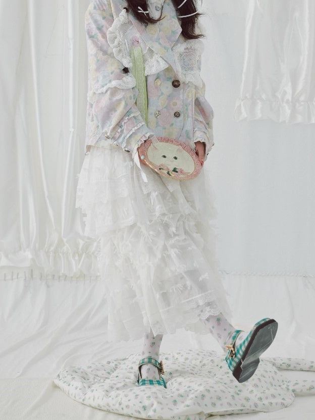 Organza Fluffy Cake 치마