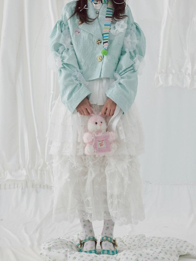 Organza Fluffy Cake 치마