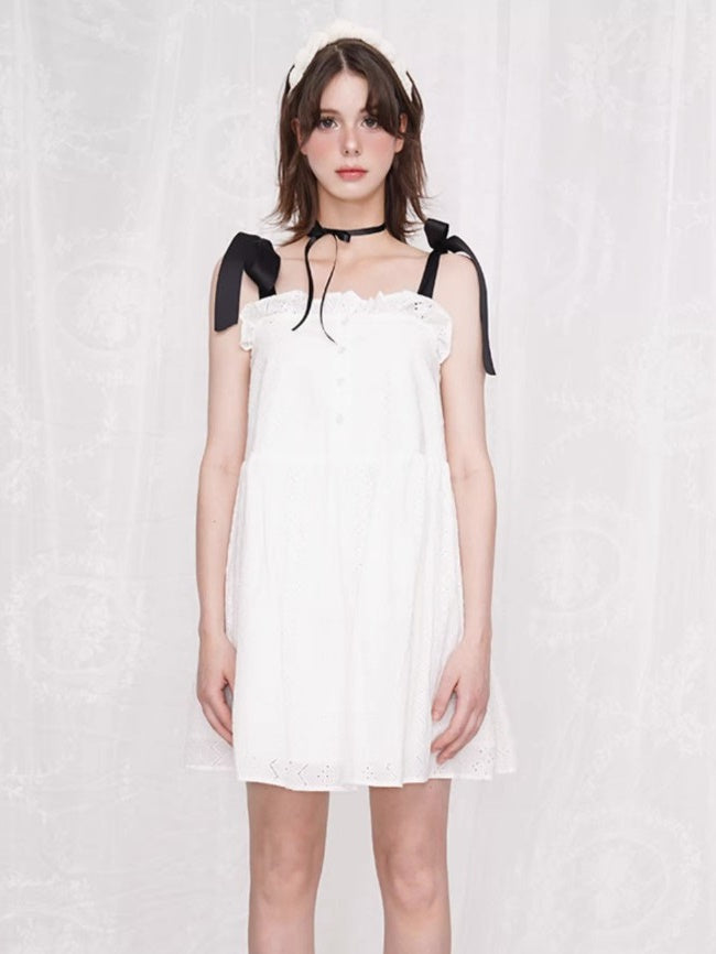 Spitzenribonn -Gurt -Puppenkleid