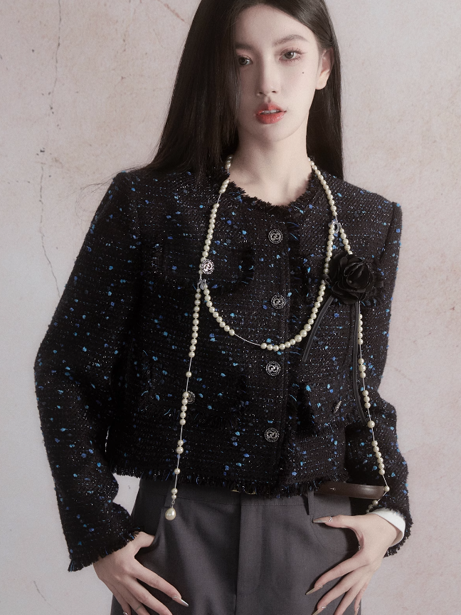 Starry Classic Tweed Jacket & Flese Rock