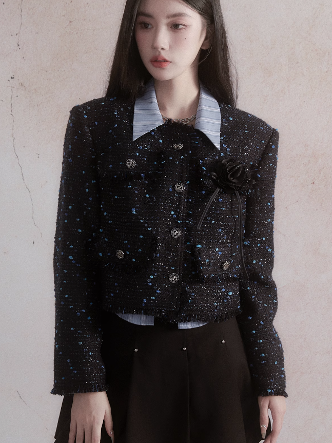Starry Classic Tweed Jacket & Flese Rock