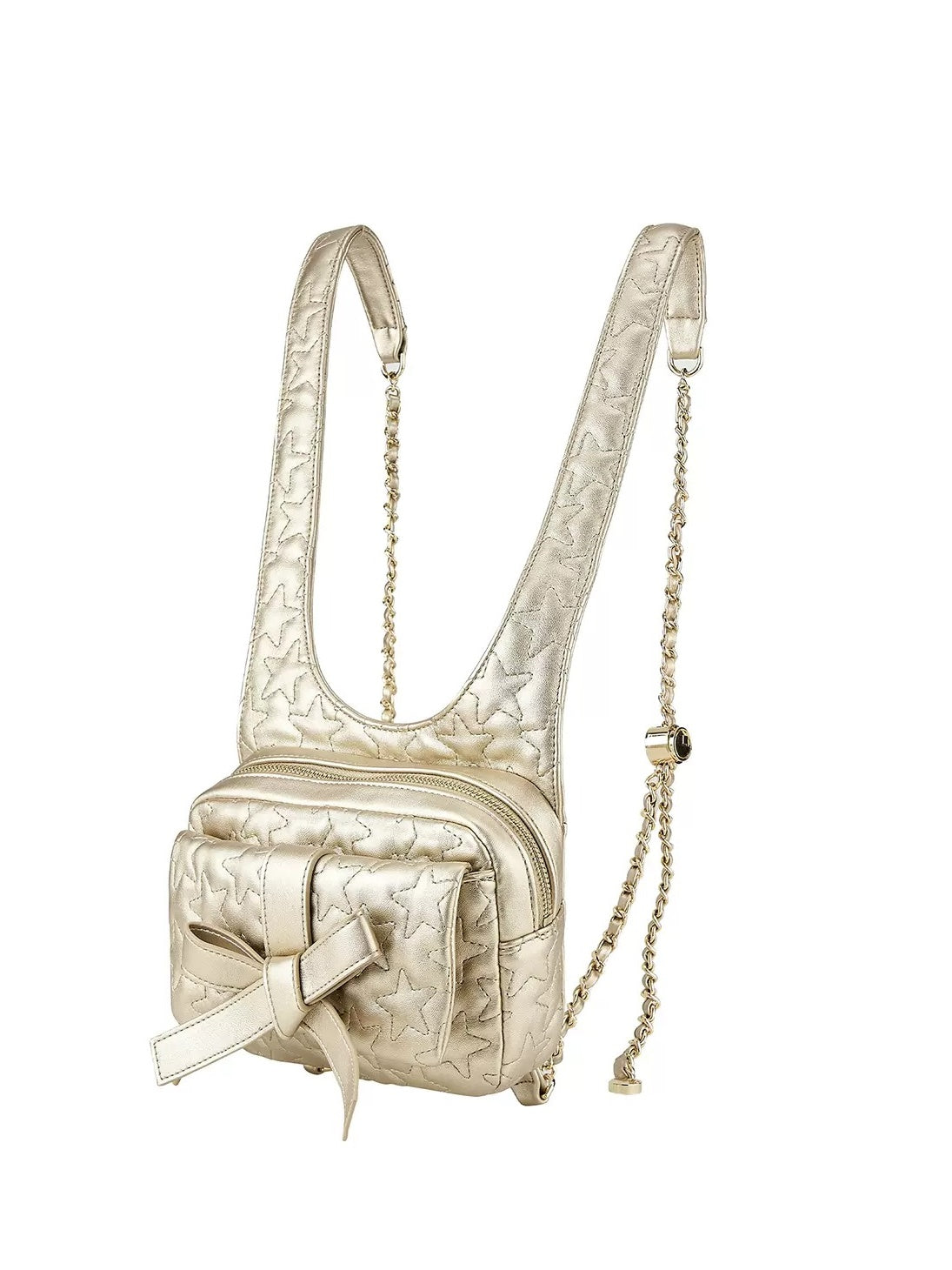 Bowknot Chain Small Backpack