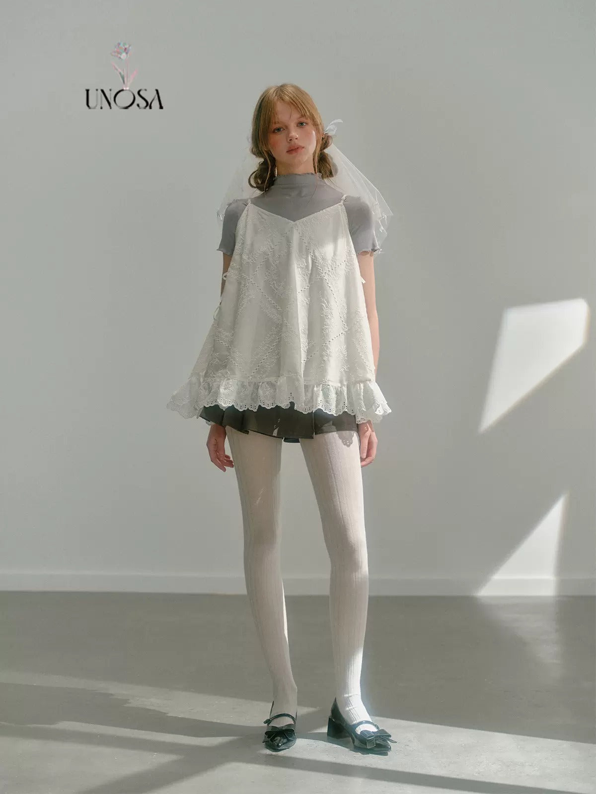 Flaschenhals, gekräuseltes Innen-T-Shirt