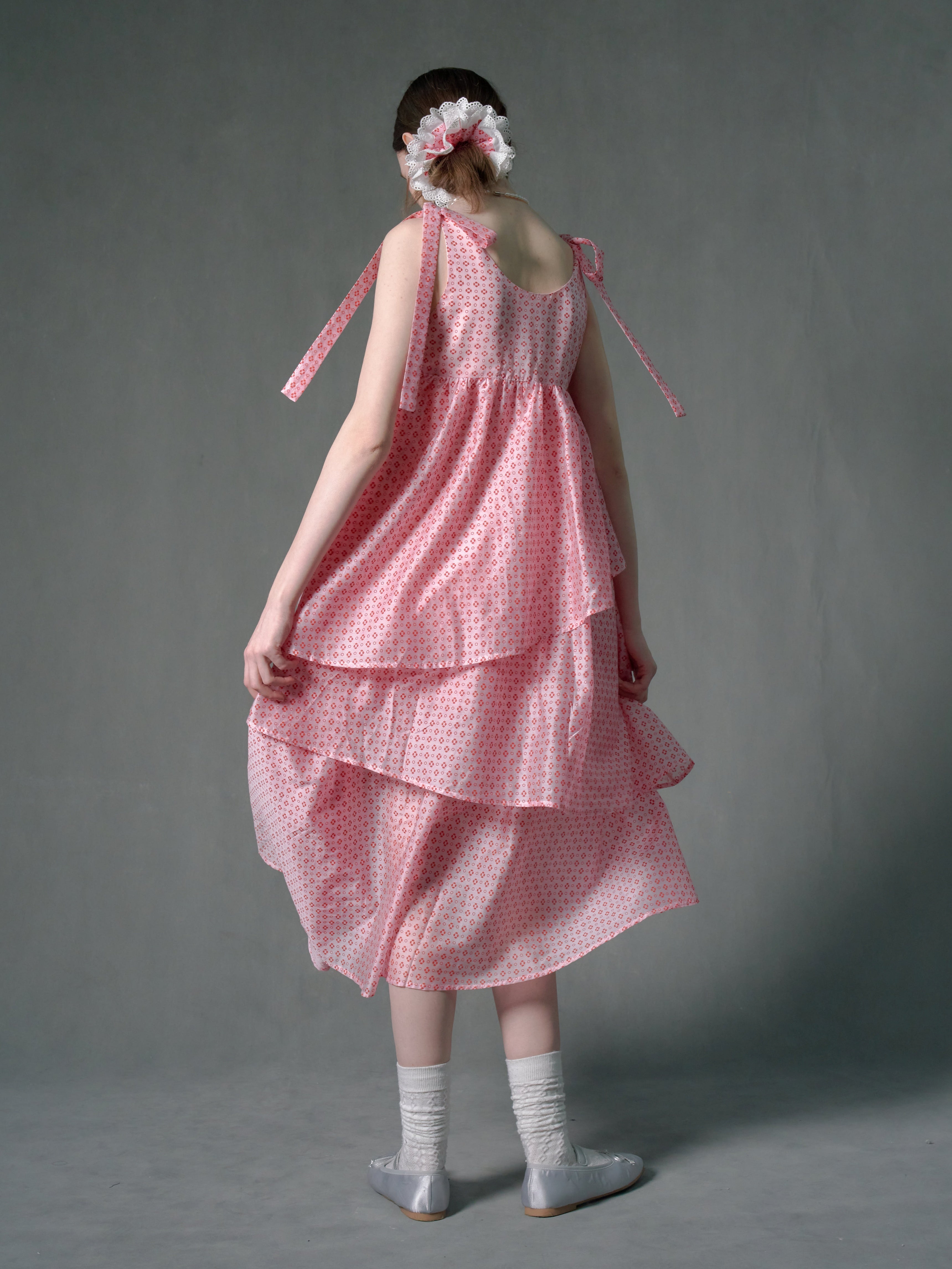 Strap Long Cake One-piece