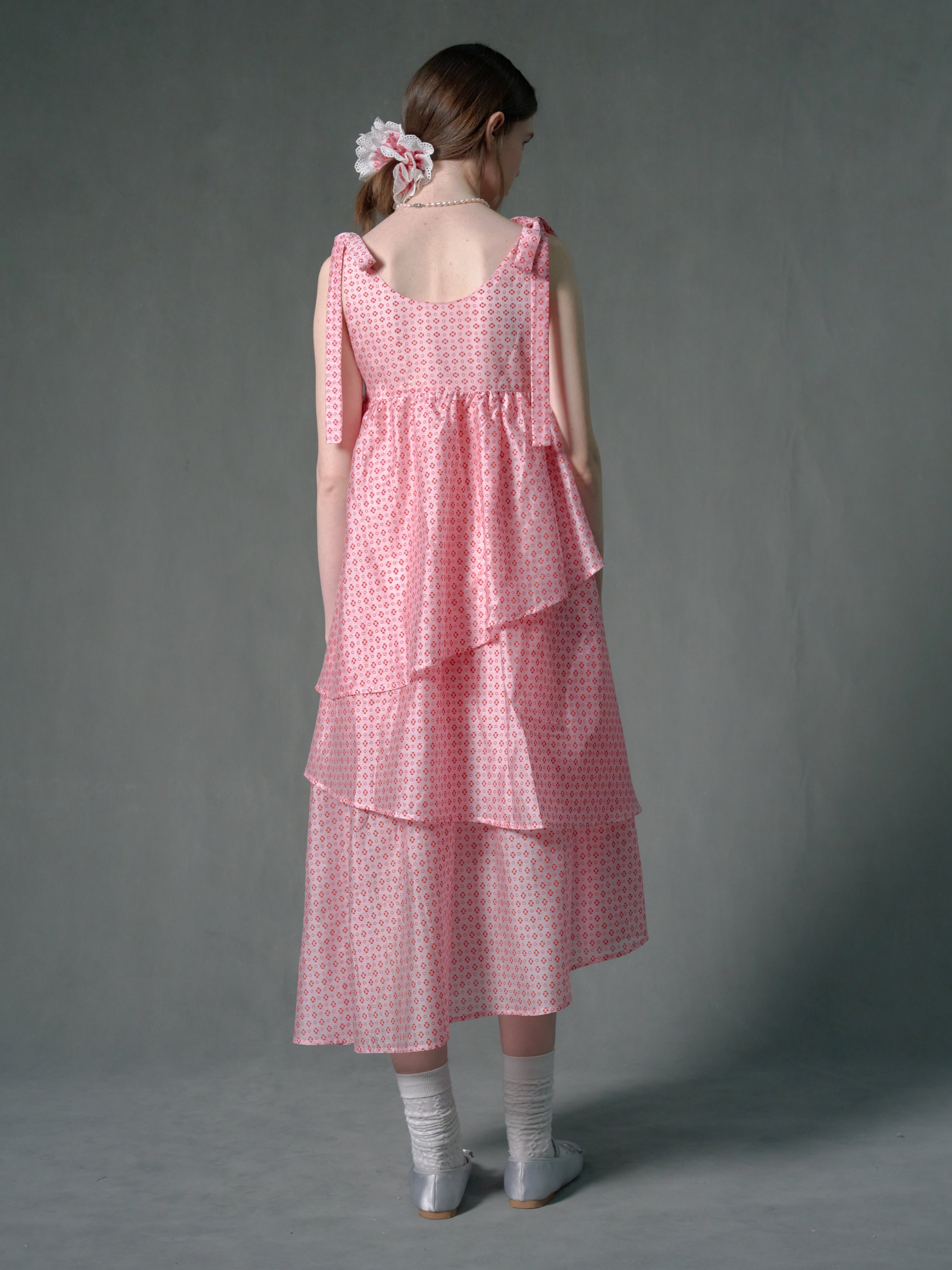 Strap Long Cake One-piece