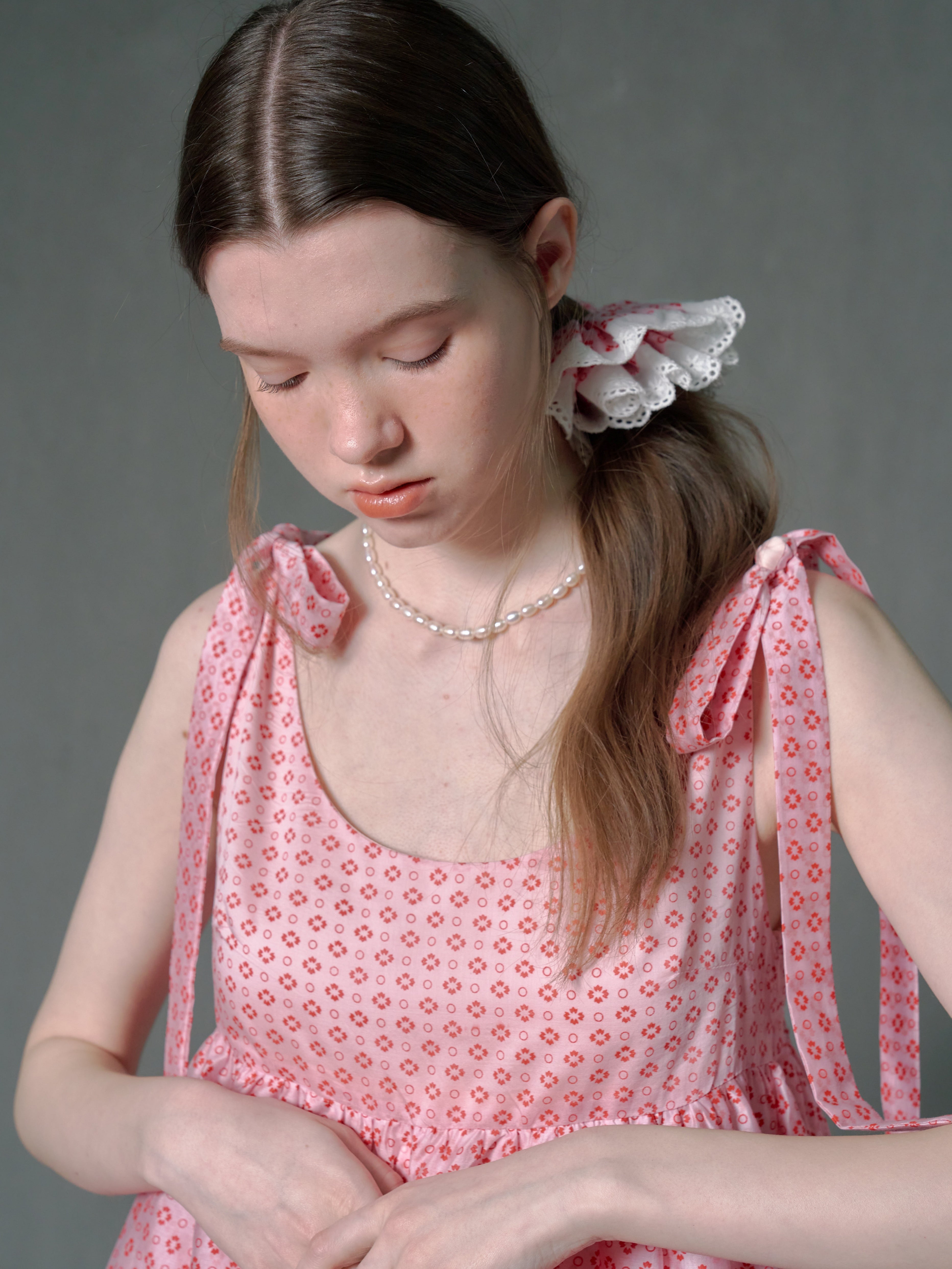 Strap Long Cake One-piece