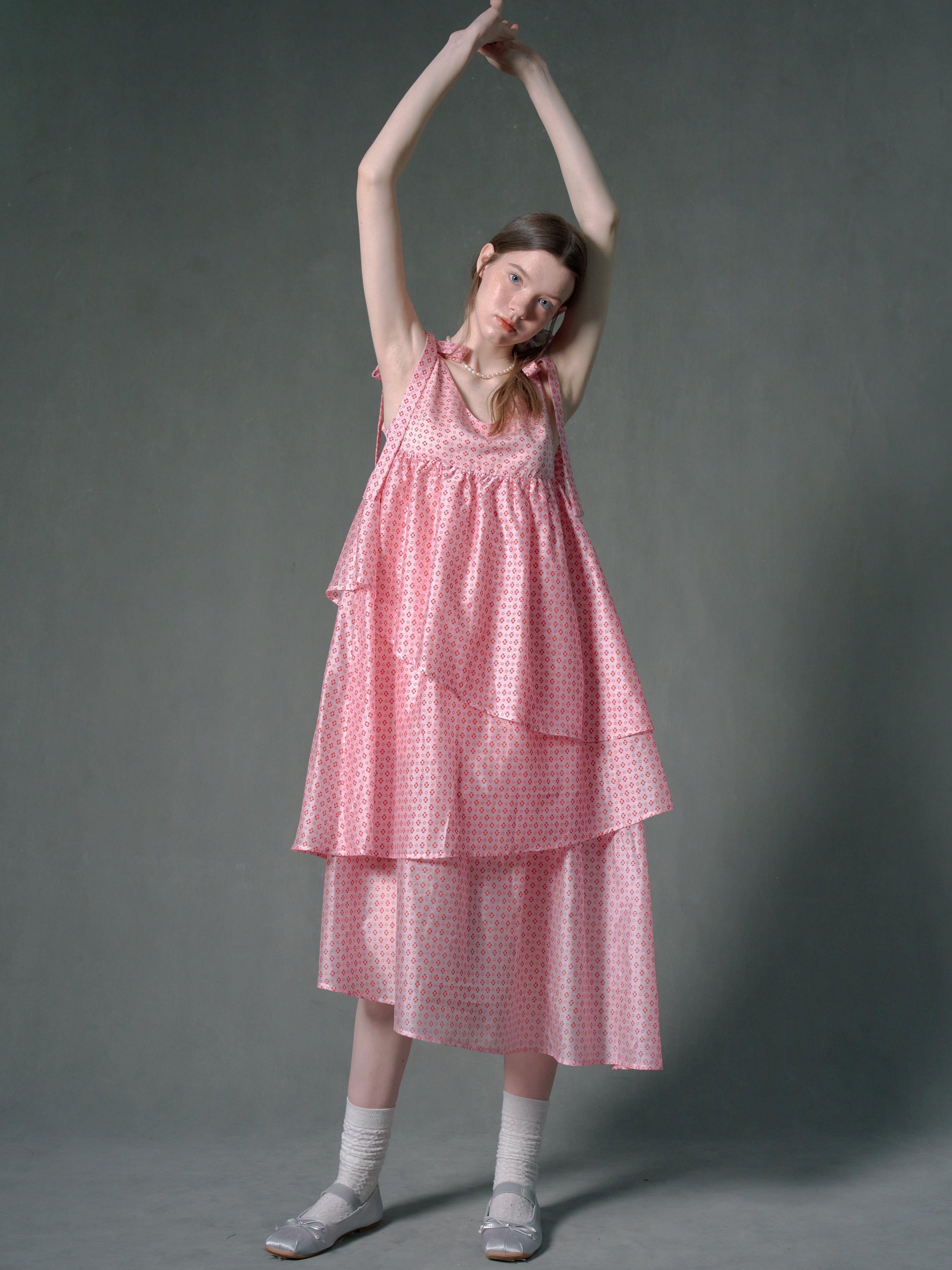 Strap Long Cake One-piece