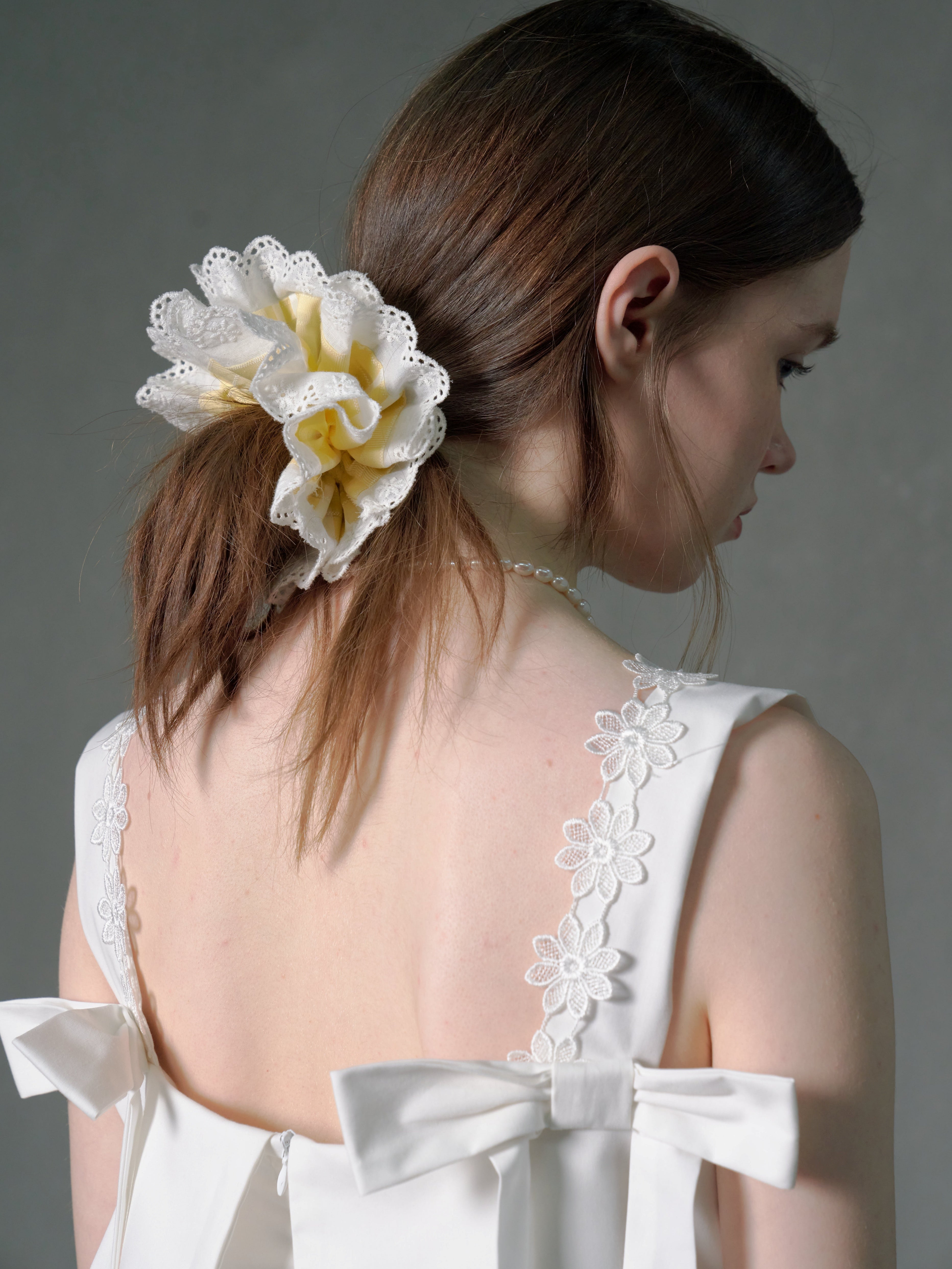 Ribbon & Spitzen -Doppelgurt Camisole