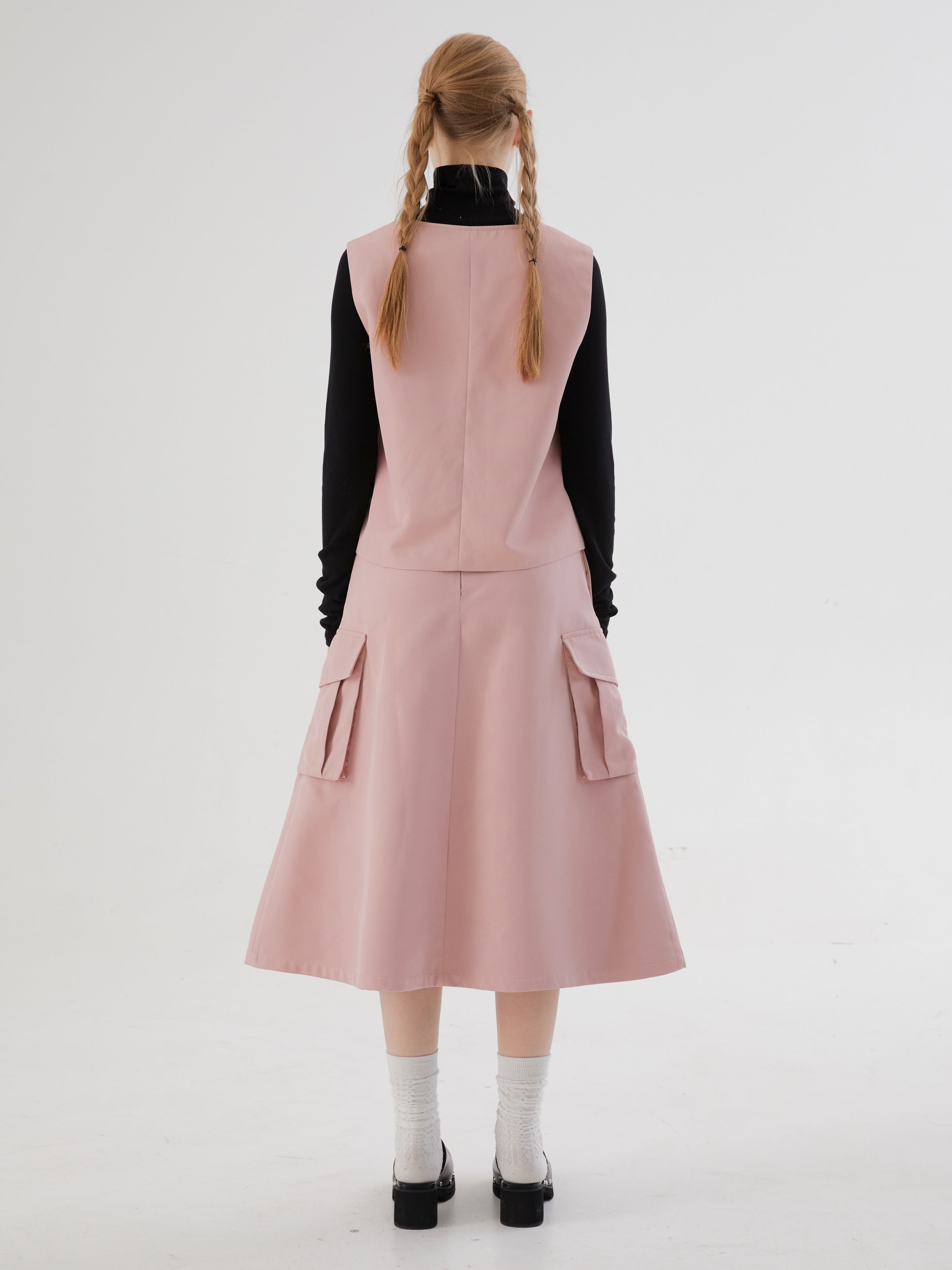 워크 테이스트 집업 조끼