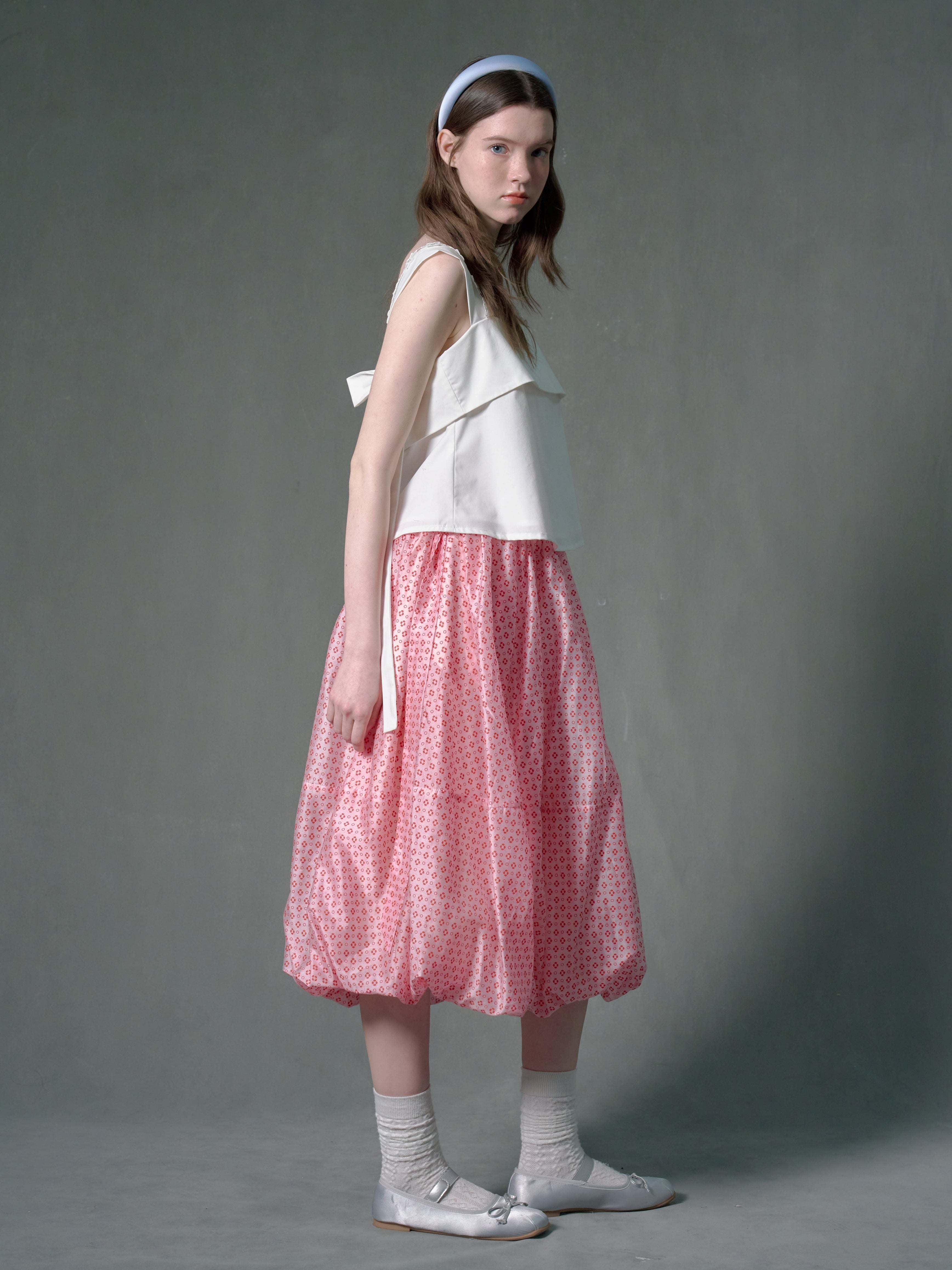 Ribbon & Spitzen -Doppelgurt Camisole