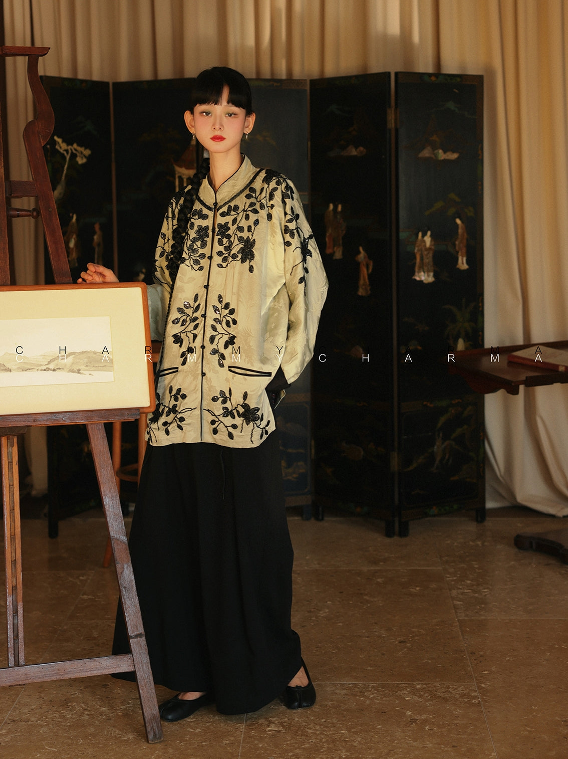 Beads Retro FloeWR 3D TOPS