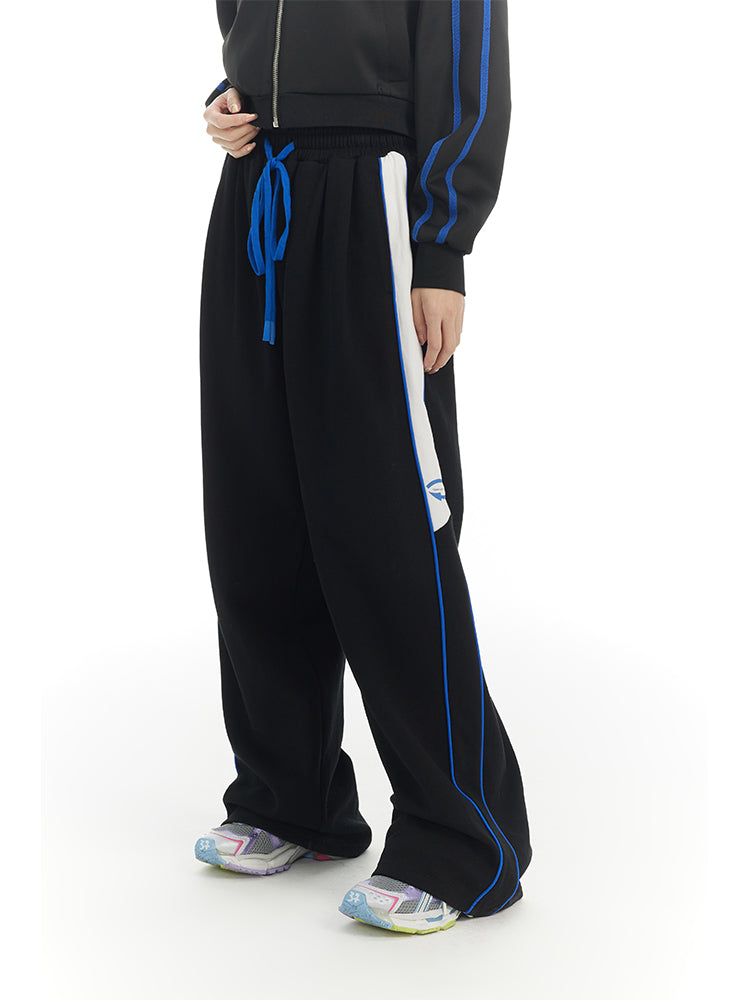 Side-LINE Casual Wide Sporty Pants