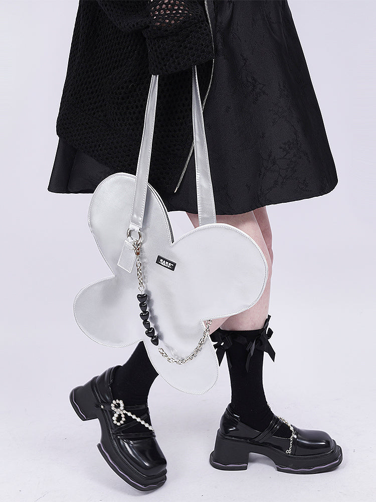 Metallic Butterfly Netter Nichi Big 2way Tasche