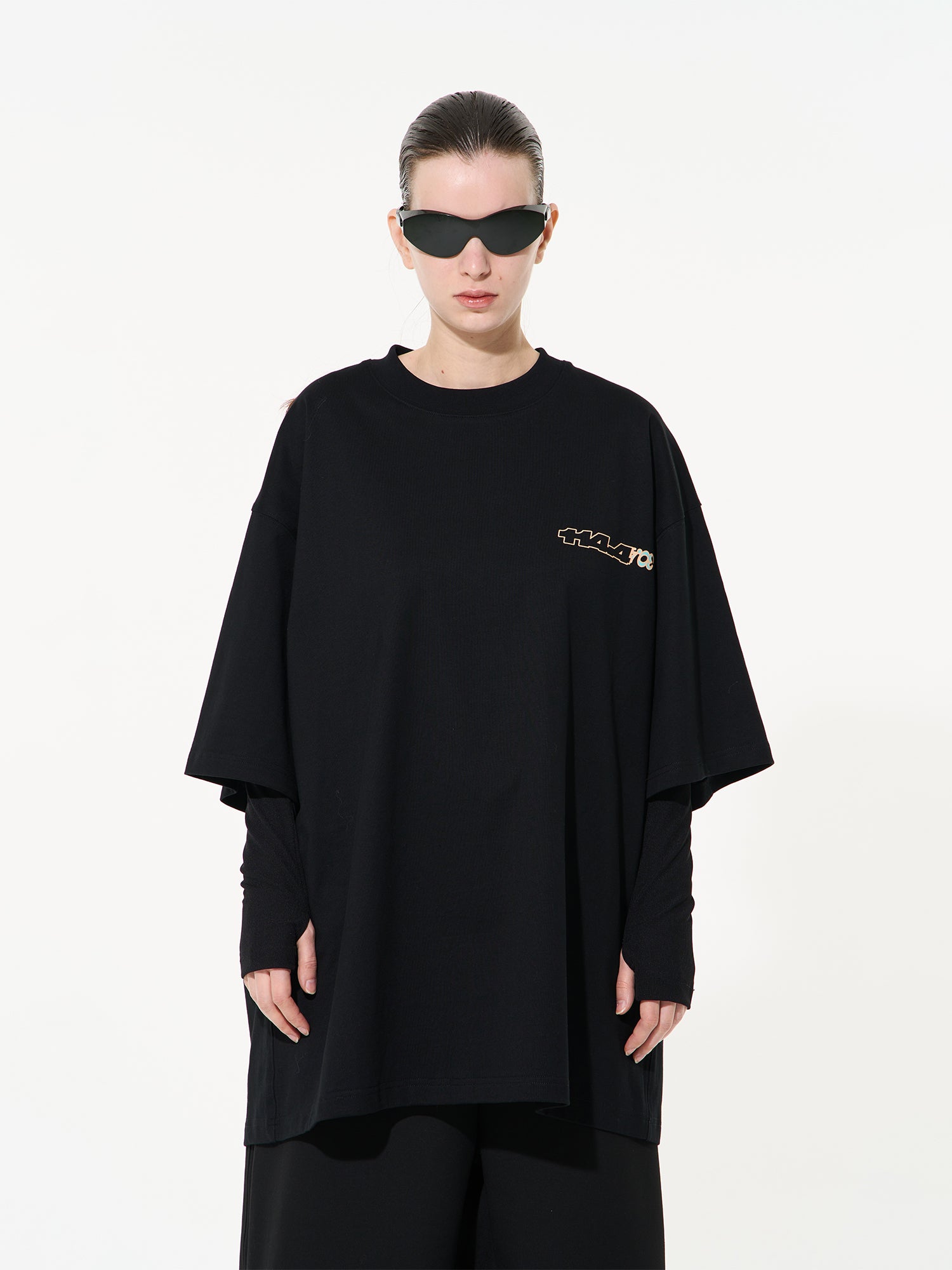 UNISEX BACK-PRINT OVERSIZE CASUAL T -shirt