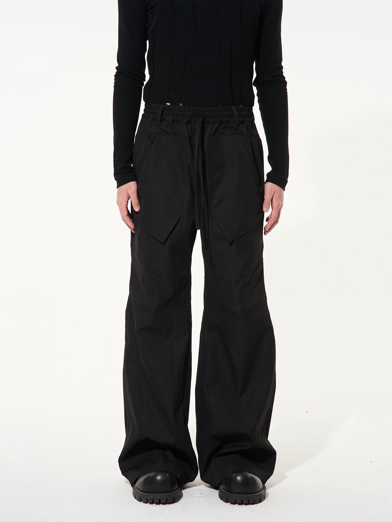 Wide-Leg Simple Outdoor Relax Pants