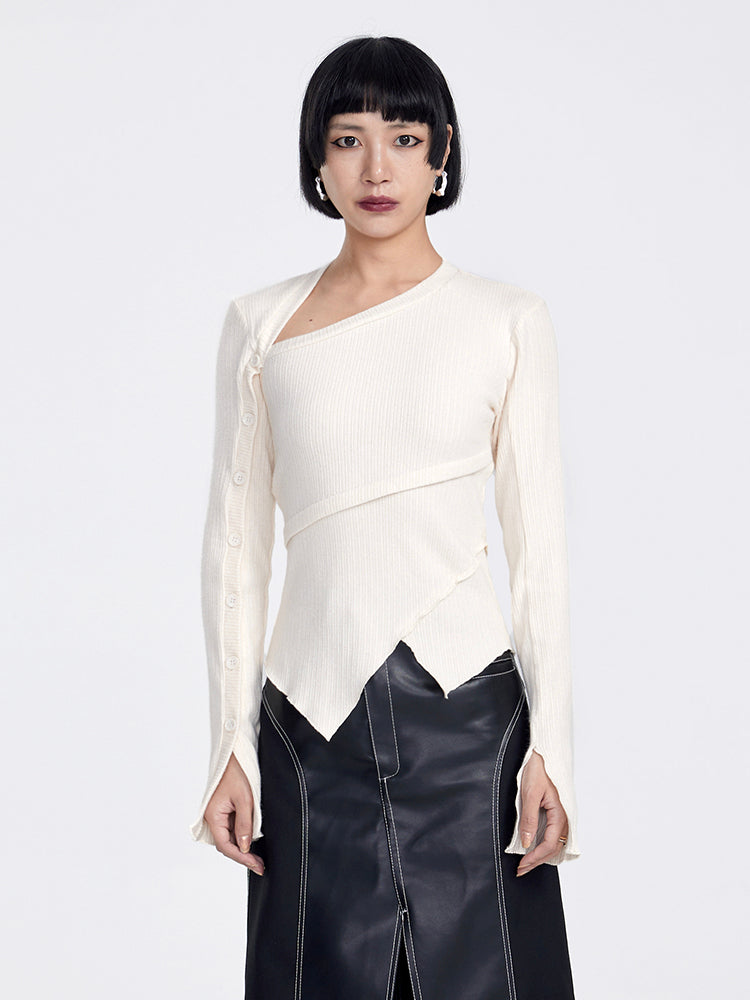 Asymmetry Nichi Slim Cutsew