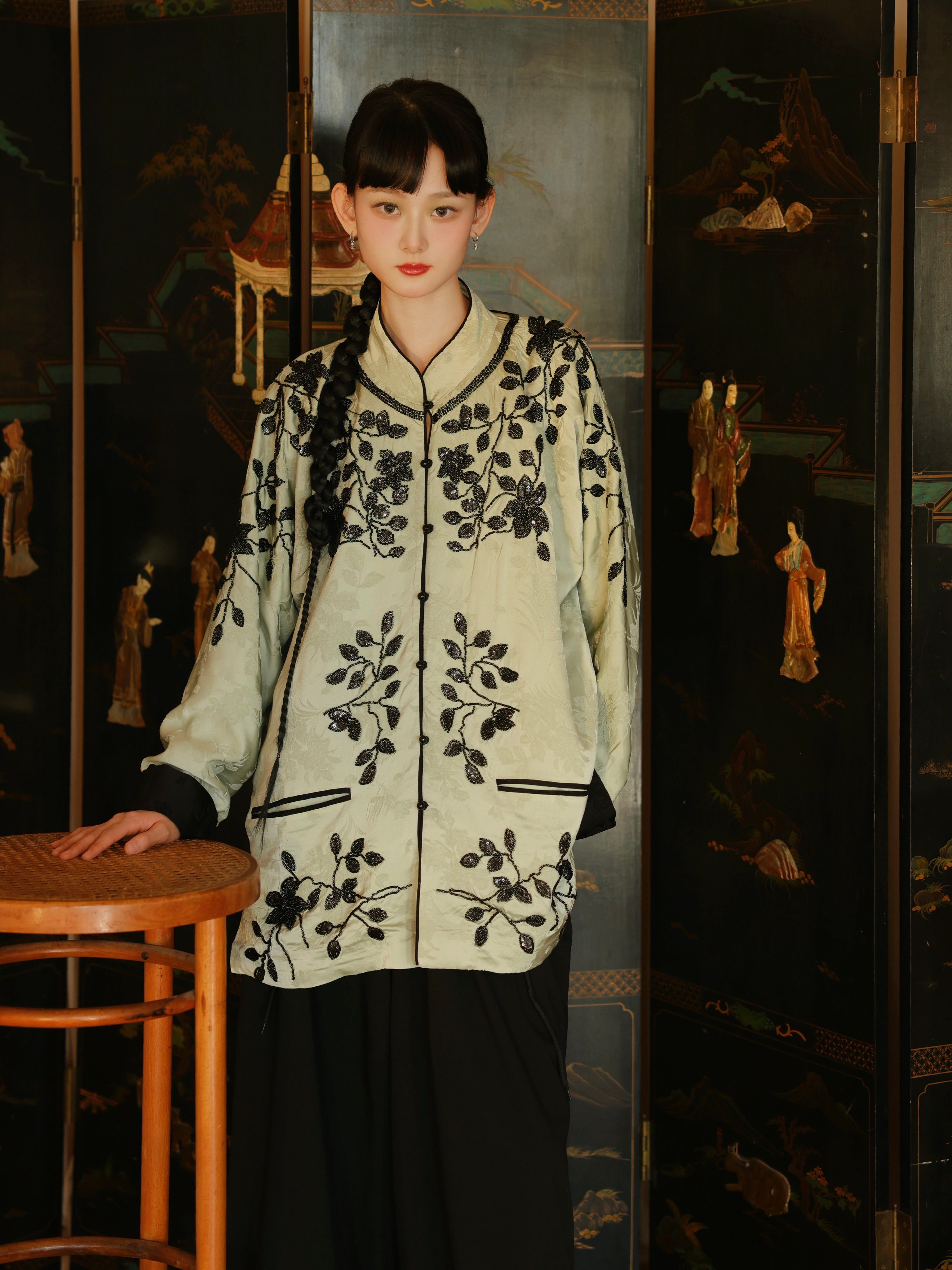 Beads Retro FloeWR 3D TOPS