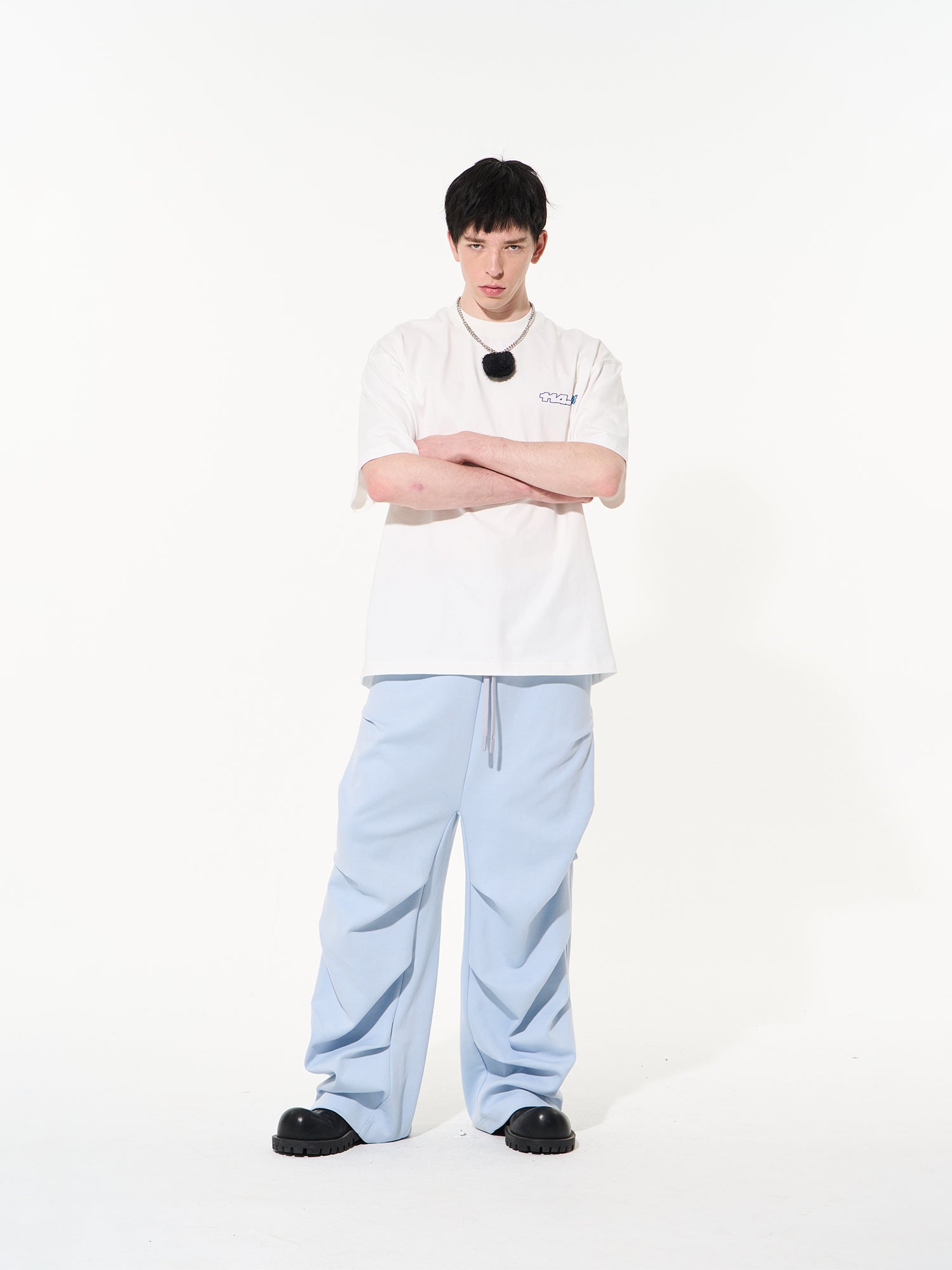 UNISEX BACK-PRINT OVERSIZE CASUAL T -shirt