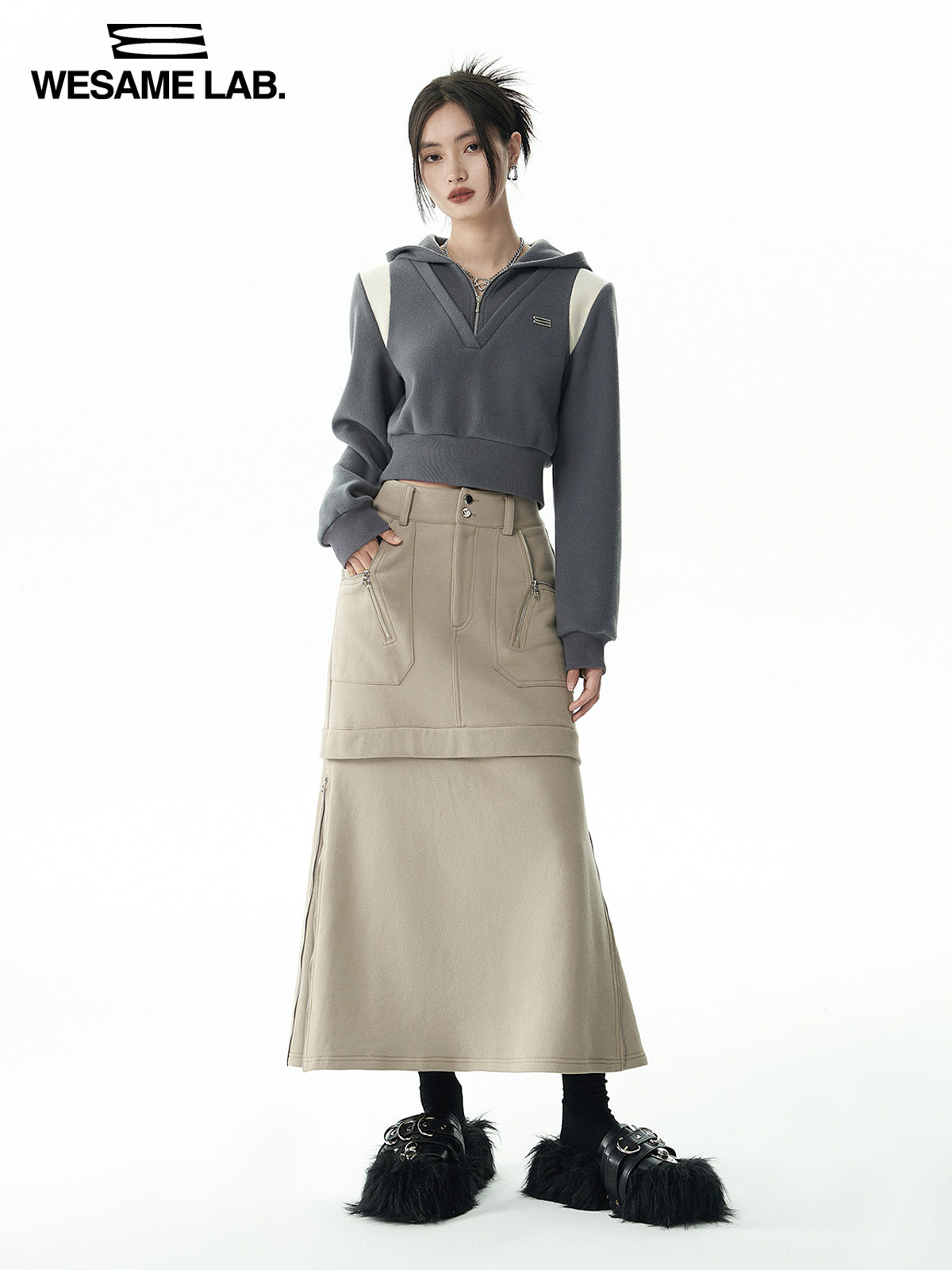 Short Sweat Foodie Casual Parka