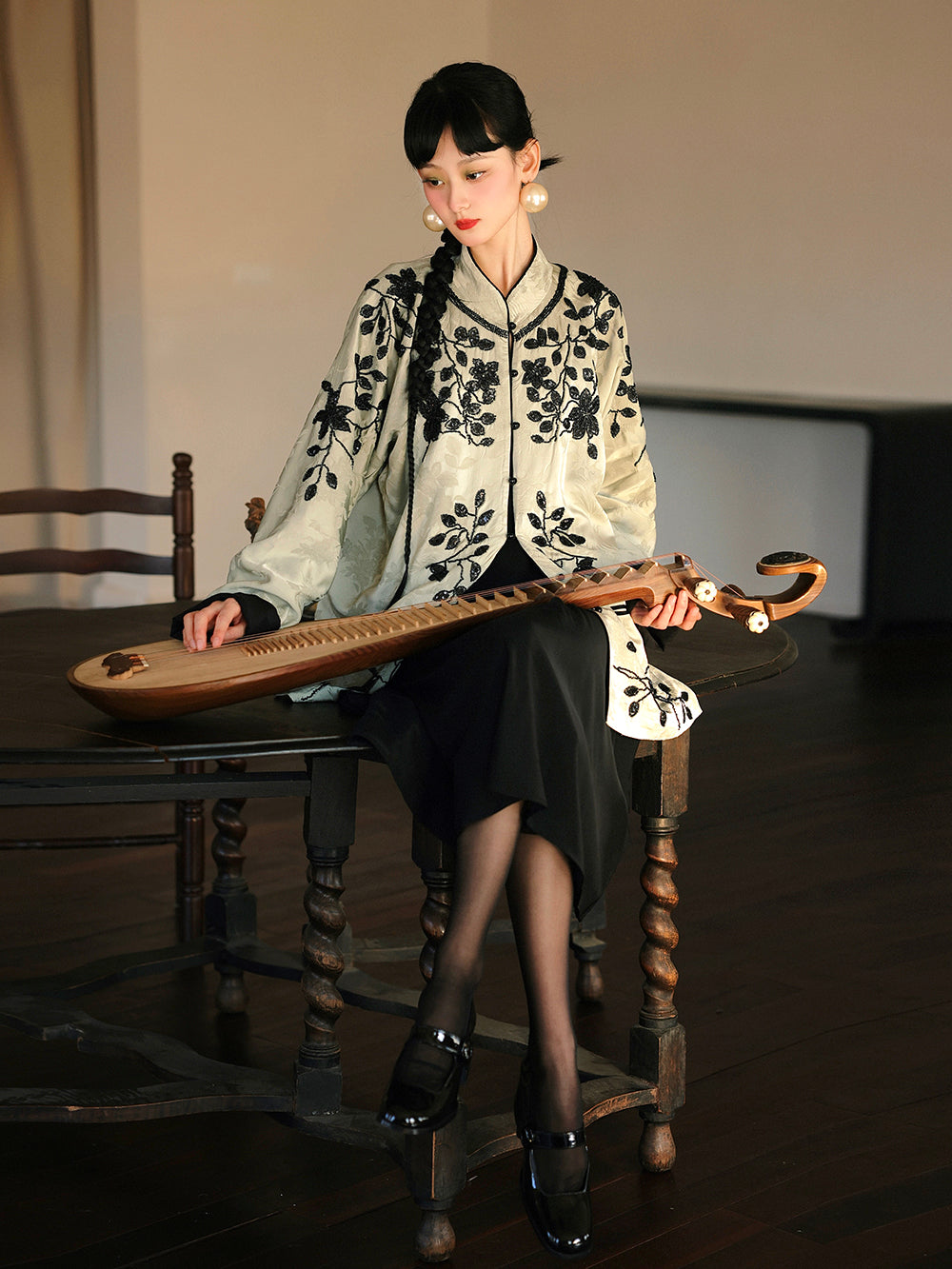 Beads Retro FloeWR 3D TOPS