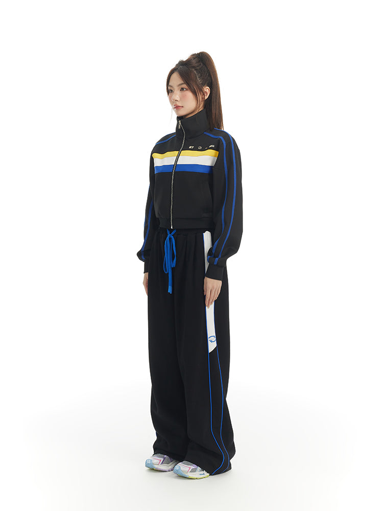 Side-LINE Casual Wide Sporty Pants