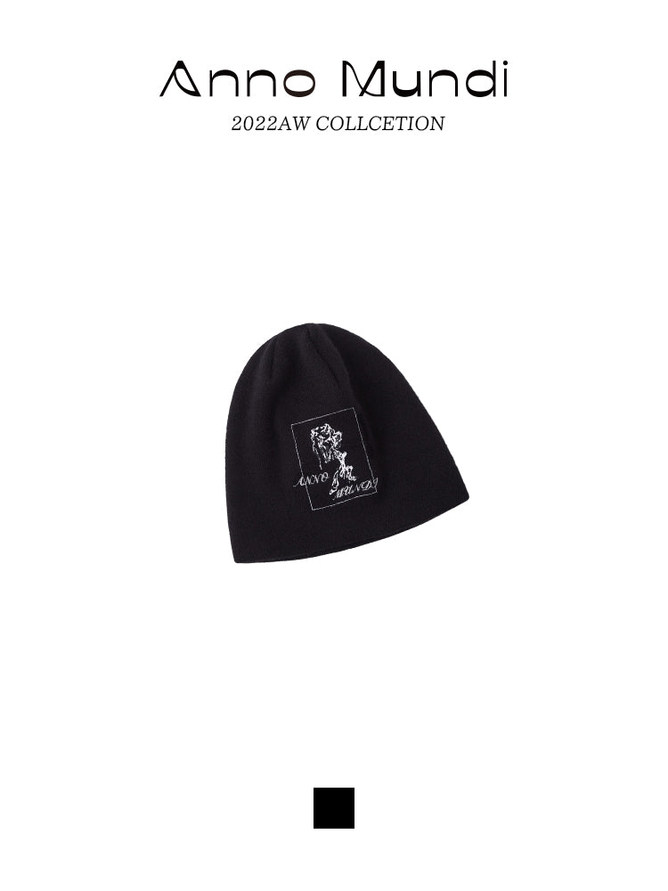 Stickerei einfacher Strickhut