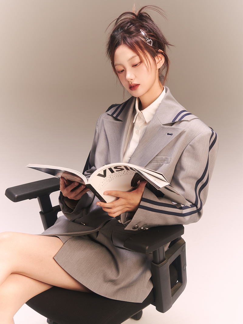 Colley-Sailor Oversize-Jacke im Colley-Stil