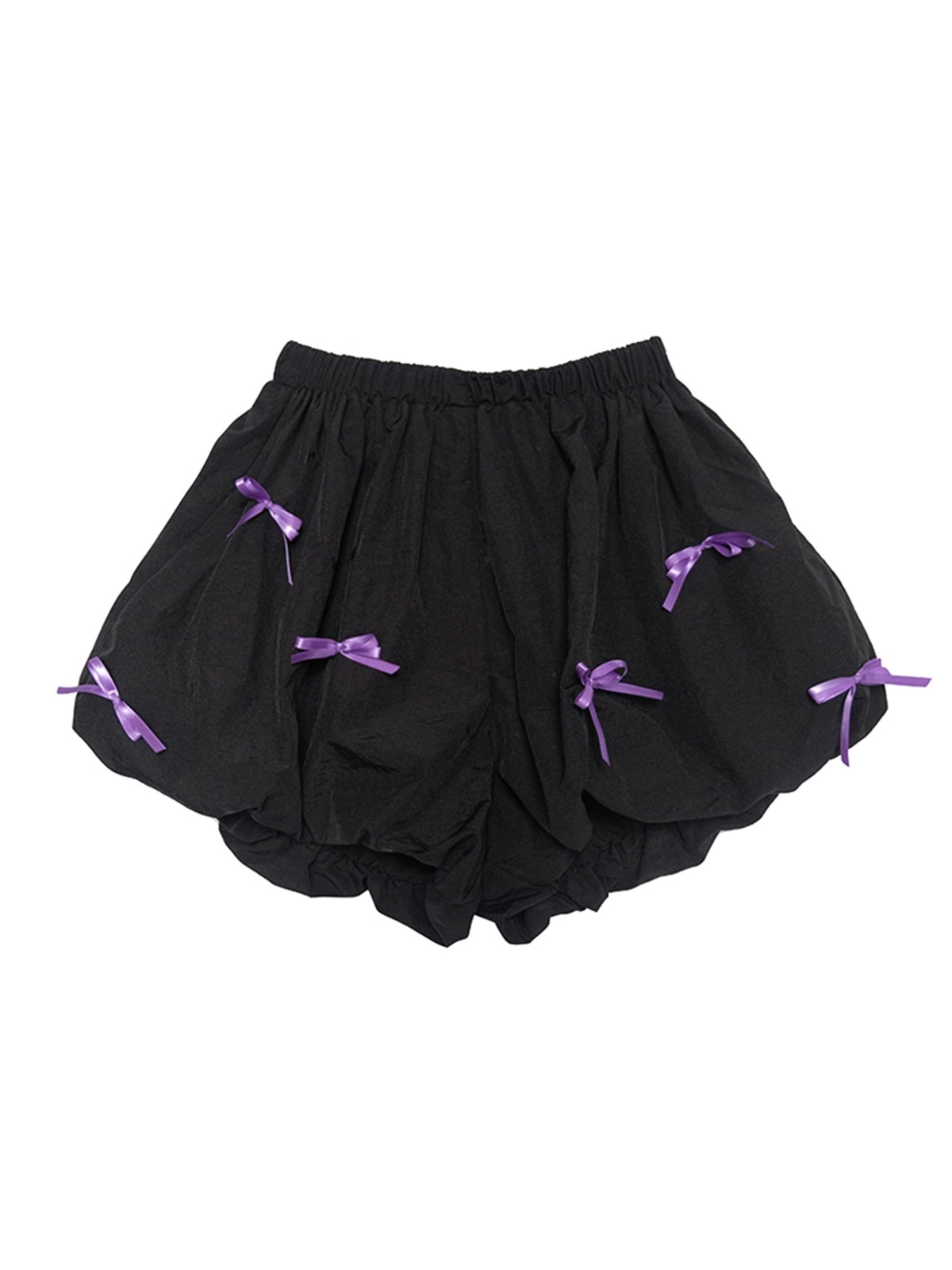 Balloon Pumpkin Ribbon Short Pants