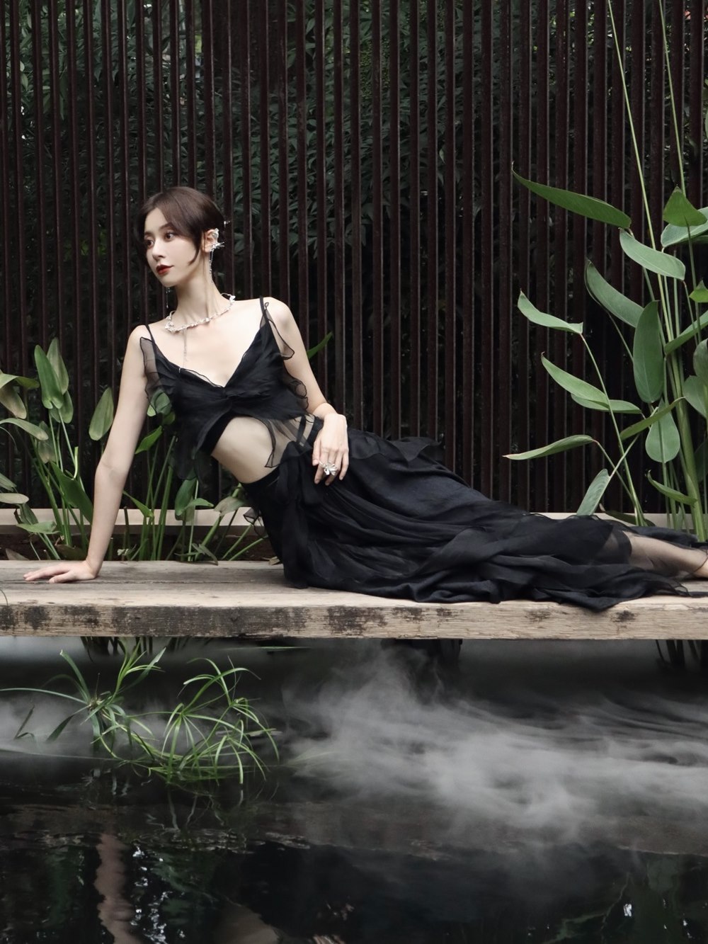 Ribbon Gather CIFFON NICHI CAMISOLE