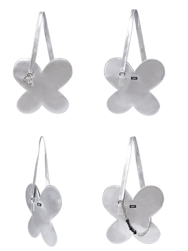 Metallic Butterfly Netter Nichi Big 2way Tasche