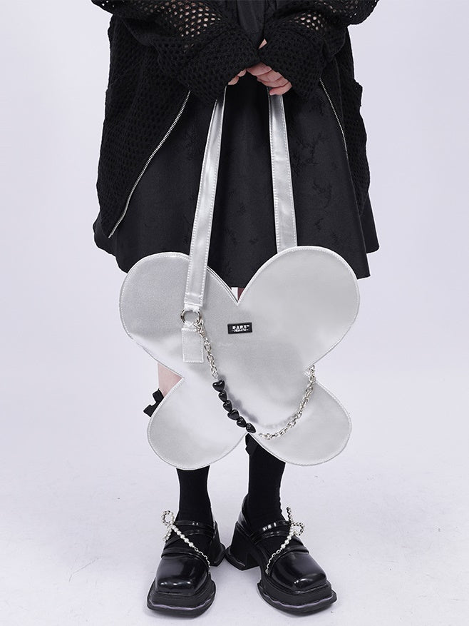 Metallic Butterfly Netter Nichi Big 2way Tasche