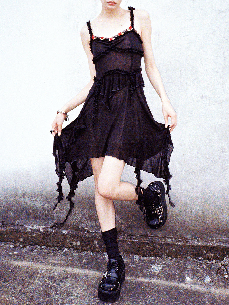 Rüschen-Rüschenasymmetrie Ein-Piecece