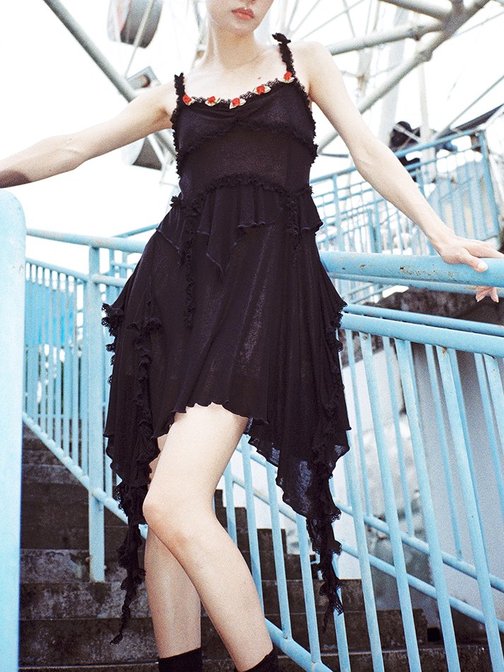 Rüschen-Rüschenasymmetrie Ein-Piecece