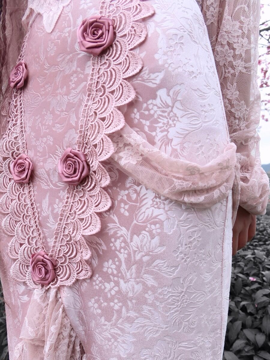 Gotische Spitze Rose Prinzessin Langstachel