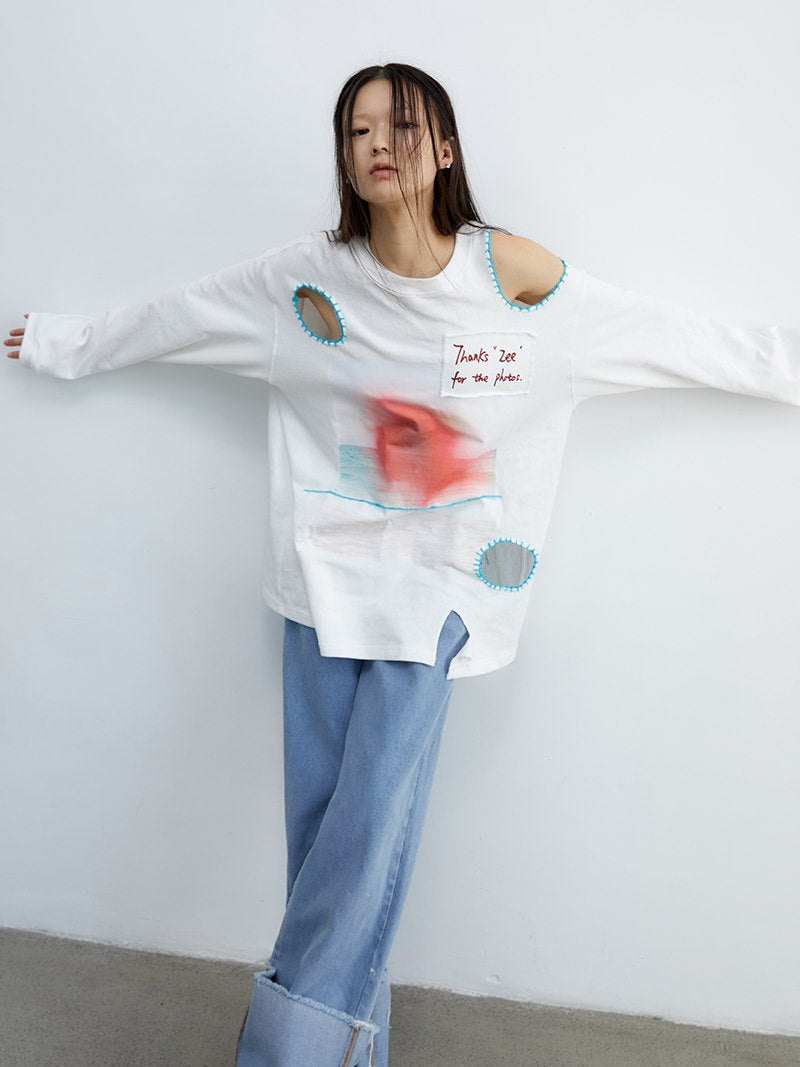 Nichi CutLoose Open-shoulder Cutsew