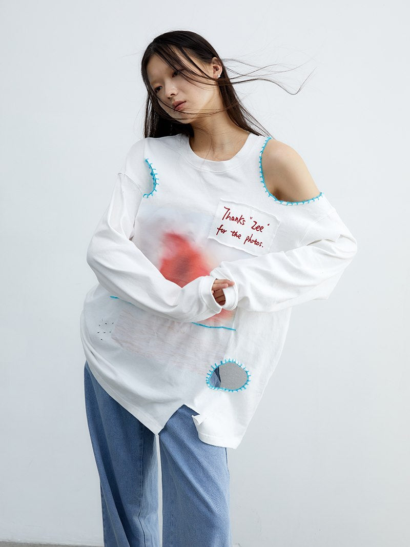 Nichi CutLoose Open-shoulder Cutsew