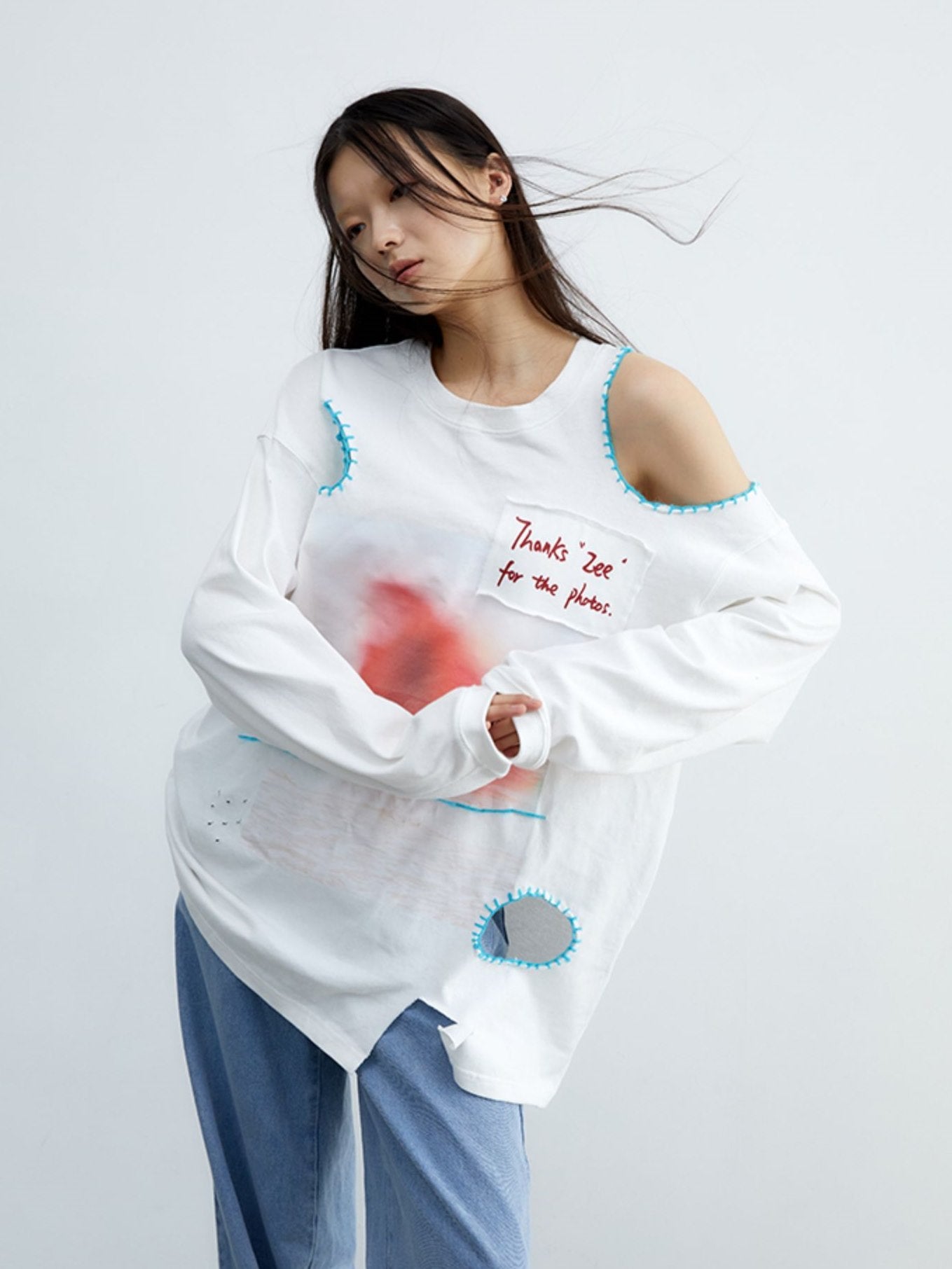 Nichi CutLoose Open-shoulder Cutsew