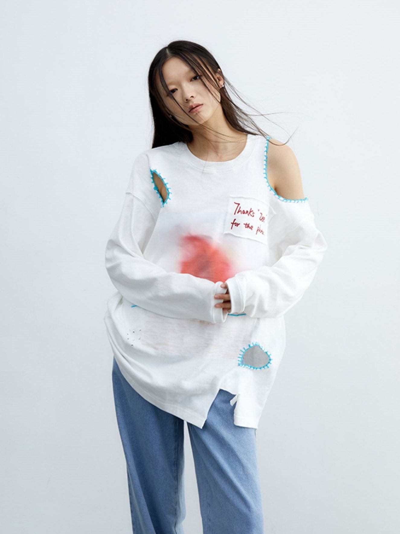 Nichi CutLoose Open-shoulder Cutsew