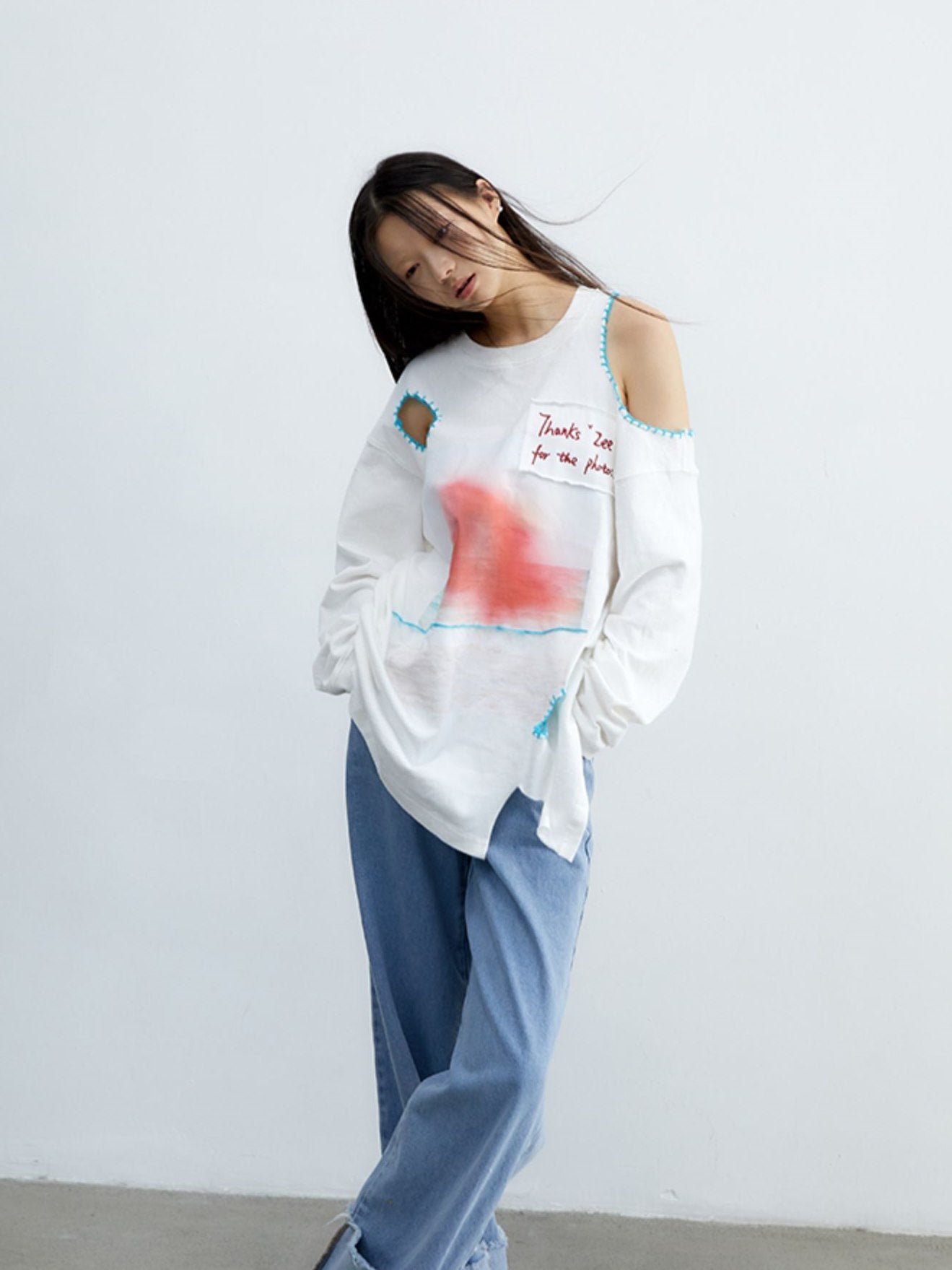 Nichi CutLoose Open-shoulder Cutsew