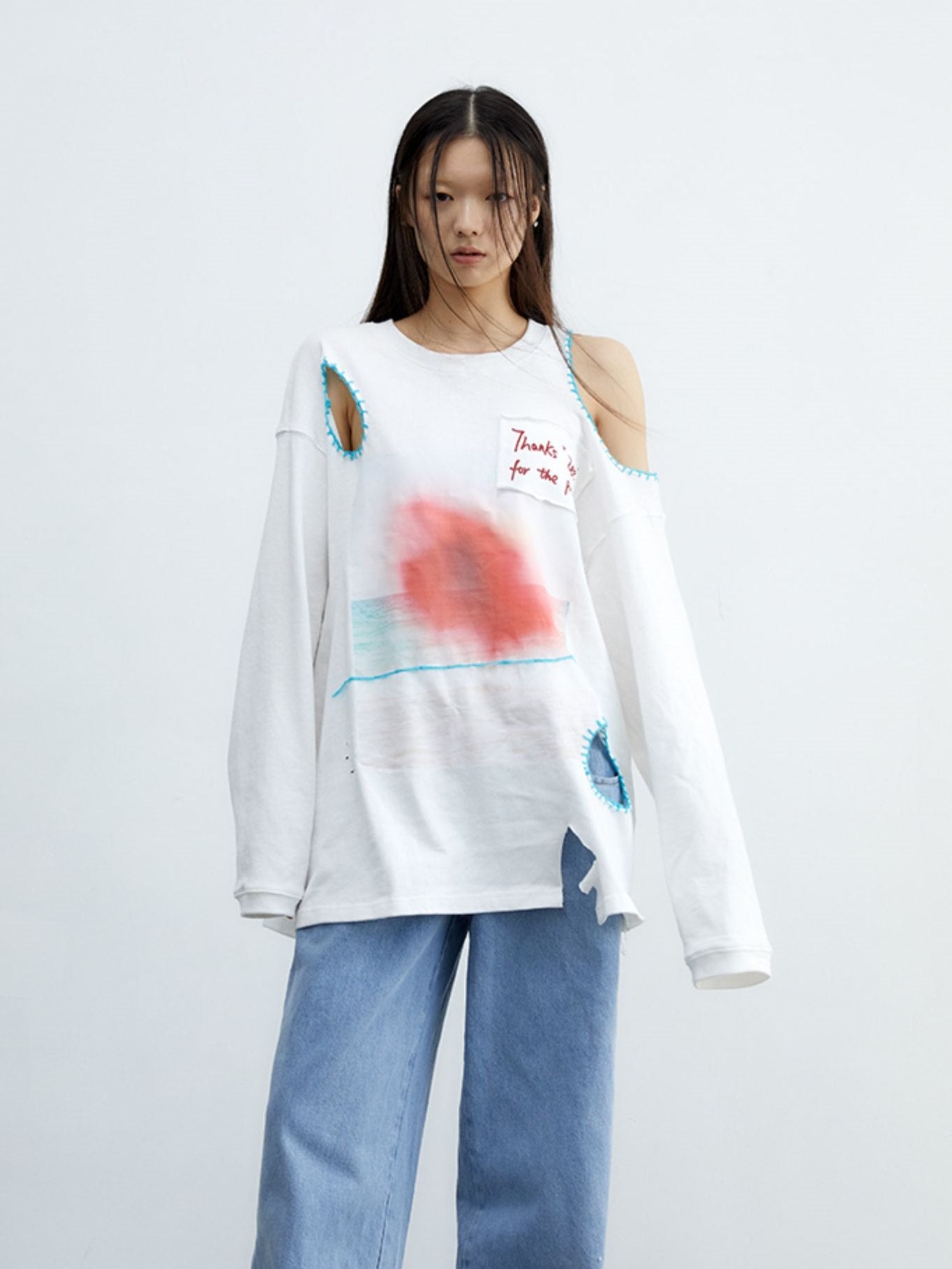 Nichi CutLoose Open-shoulder Cutsew