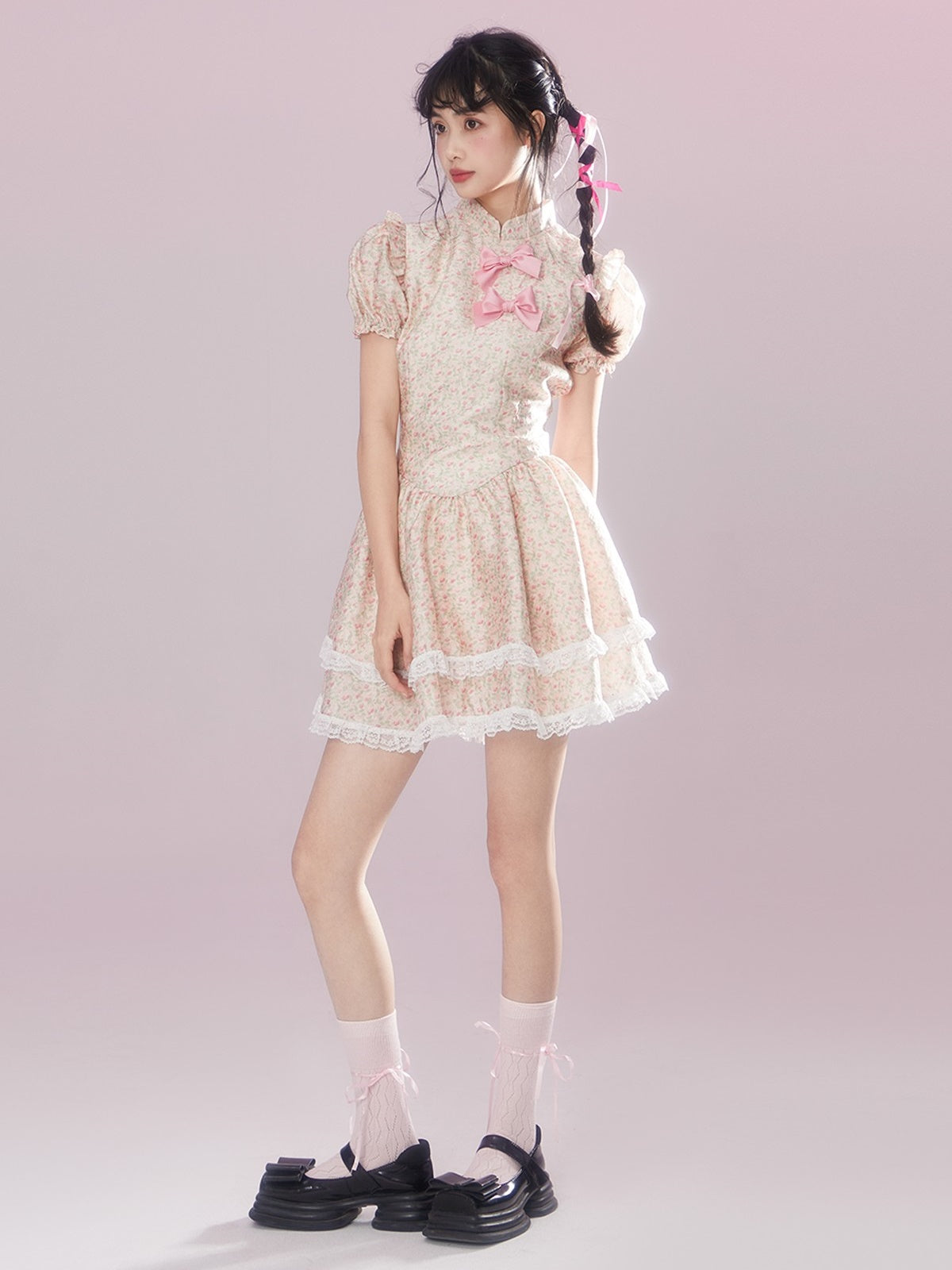 Schicke, süße Girylstufe flauschig ein Stückchen-Stück