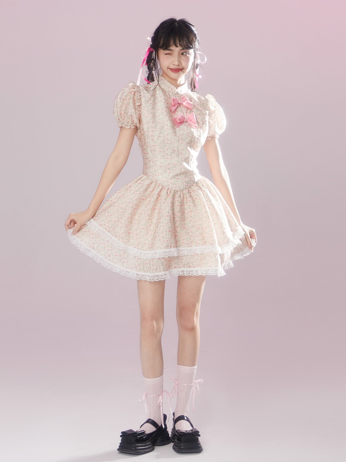 Schicke, süße Girylstufe flauschig ein Stückchen-Stück