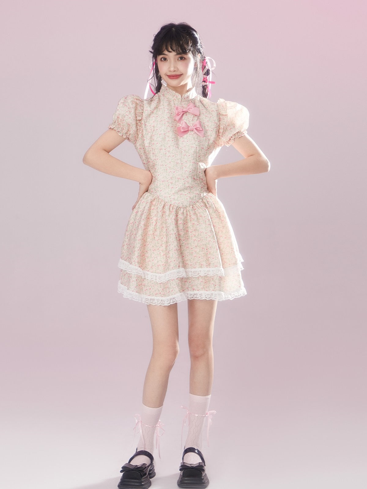 Schicke, süße Girylstufe flauschig ein Stückchen-Stück