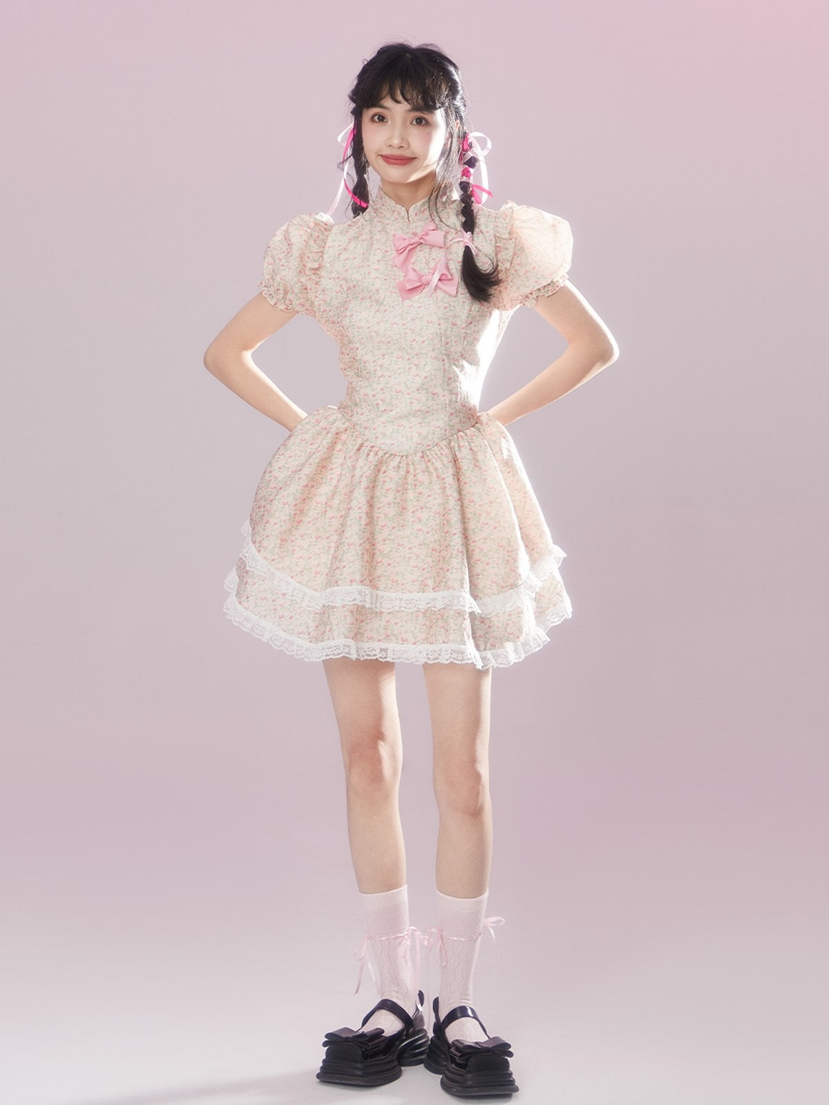 Schicke, süße Girylstufe flauschig ein Stückchen-Stück