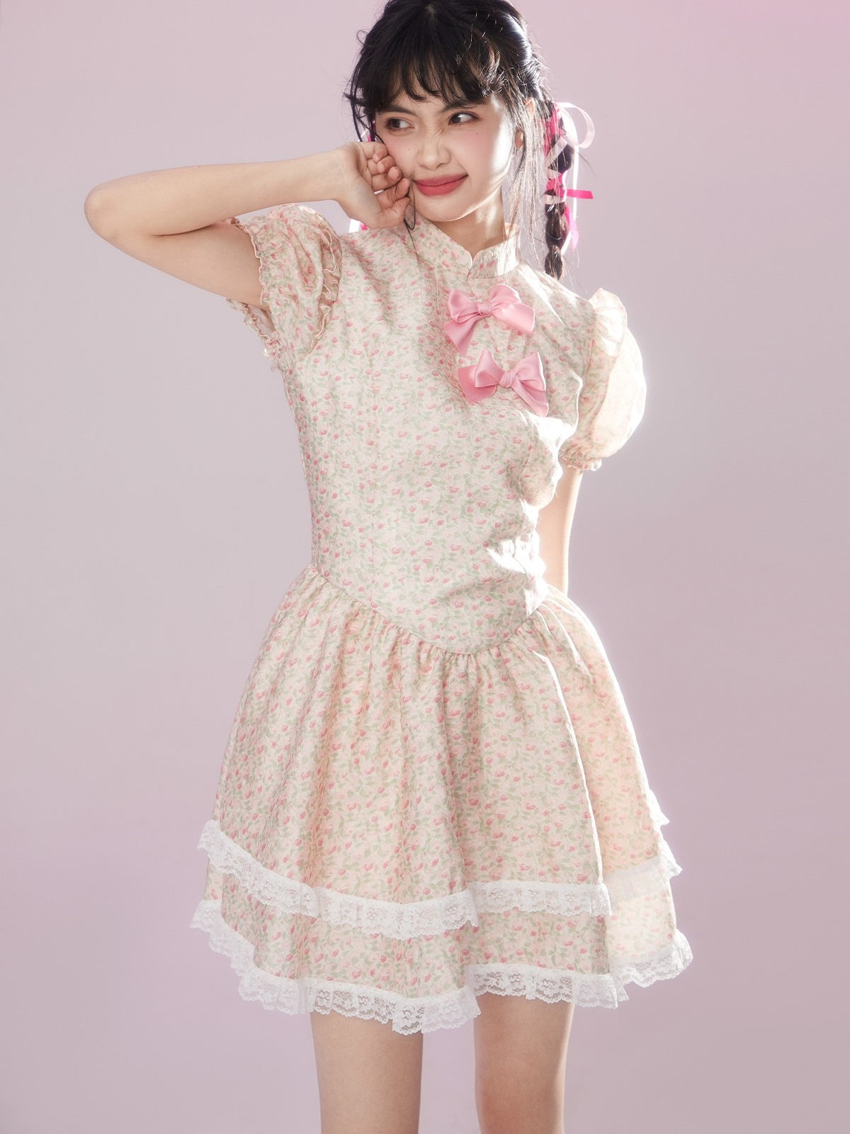 Schicke, süße Girylstufe flauschig ein Stückchen-Stück