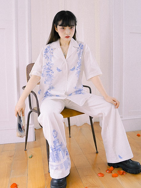 Engel Pail Wide Nichi Hosen